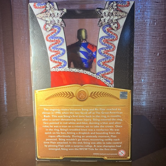WWE Defining Moments Sting figurine "The Great American Bash" New In Box - Picture 3 of 7